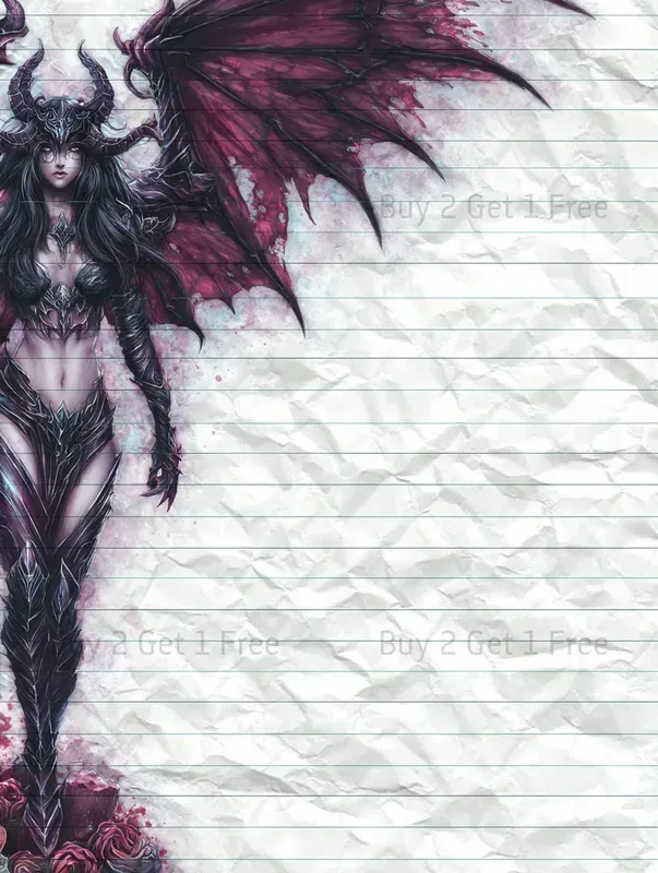 Dark Butterfly Plain Papers