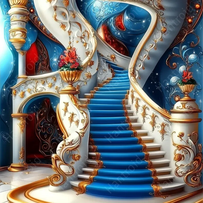 Surreal Dreamlike Staircases