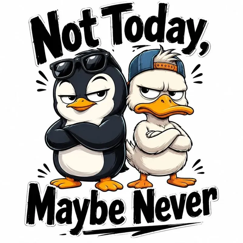 Funny Animal Duo Quote Tshirt Generator