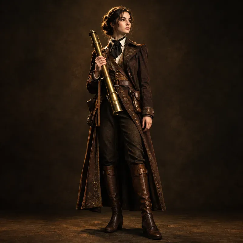 Cinematic Dark Studio Portraits