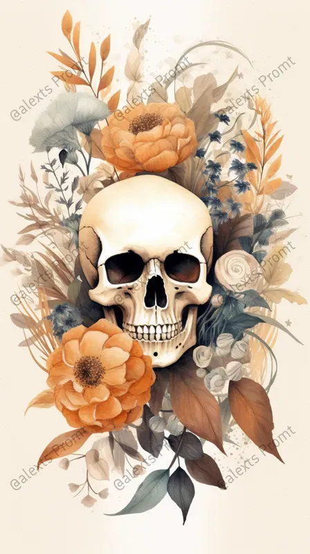 Whimsical Watercolor Postcard Art