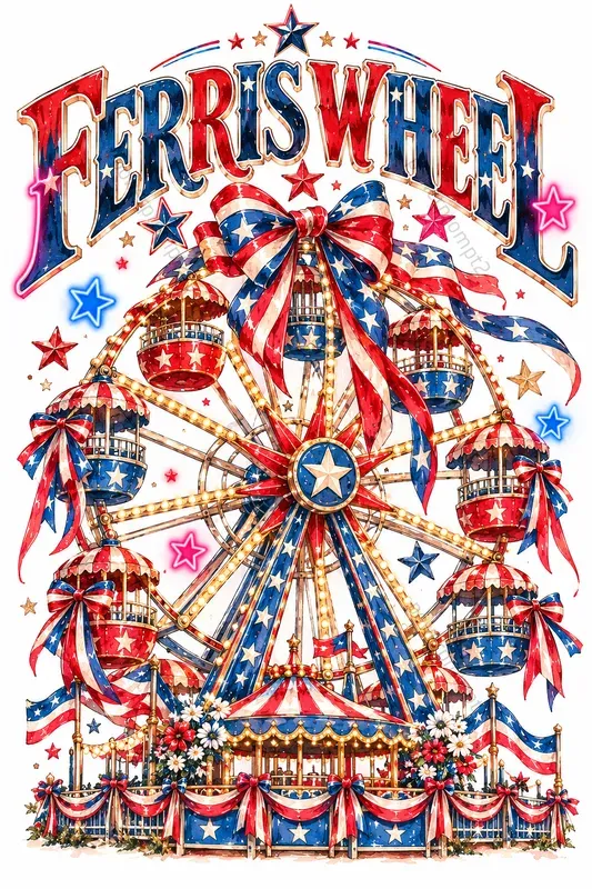 Neon Americana Coquettes