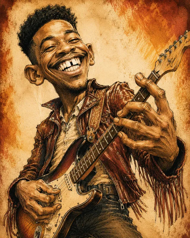 Caricature Portrait Art