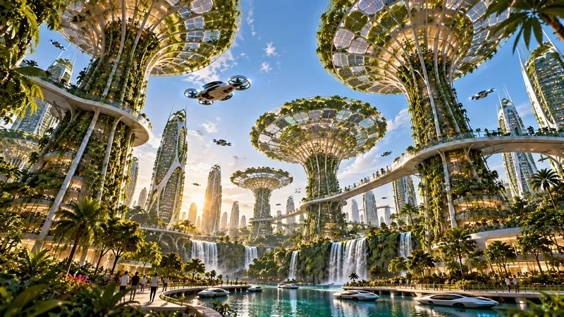 Futuristic Ecocity Generator