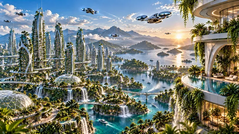 Futuristic Ecocity Generator