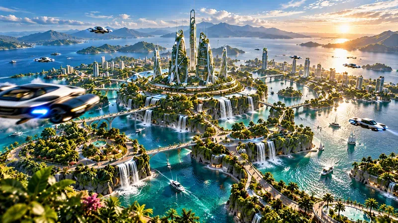 Futuristic Ecocity Generator