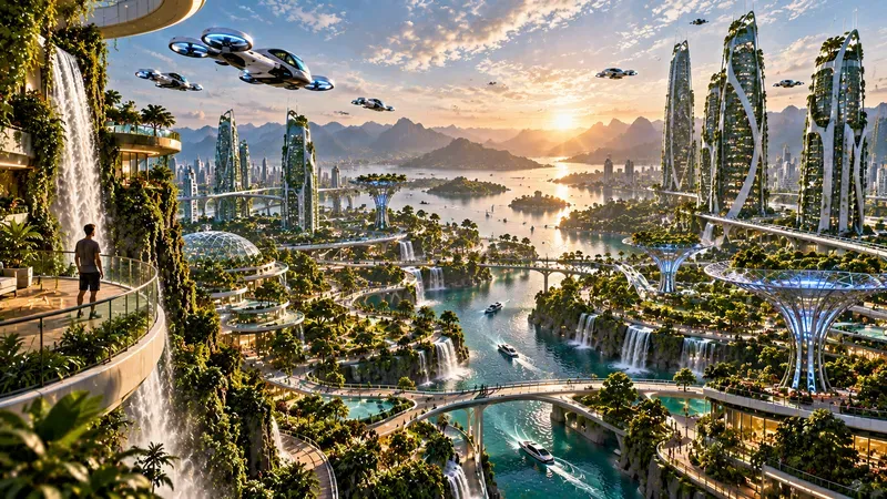 Futuristic Ecocity Generator