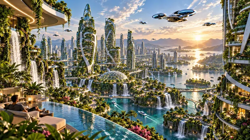 Futuristic Ecocity Generator