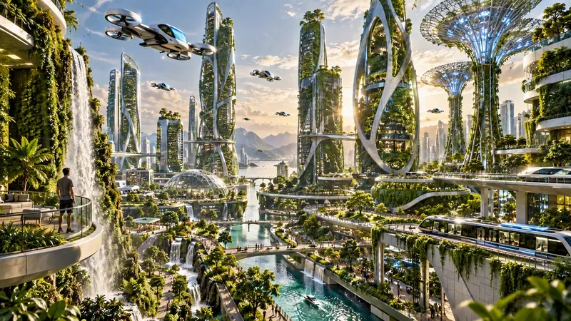 Futuristic Ecocity Generator