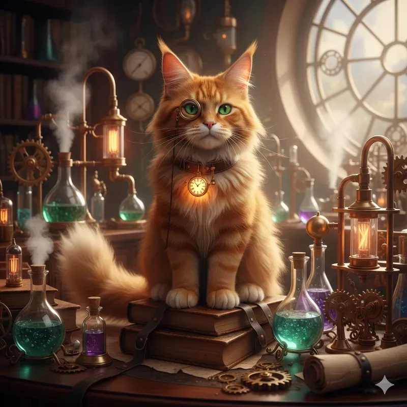 The Steampunk Feline Chronicles