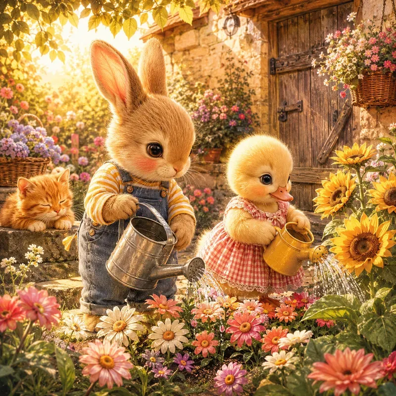 Tiny Garden Friends