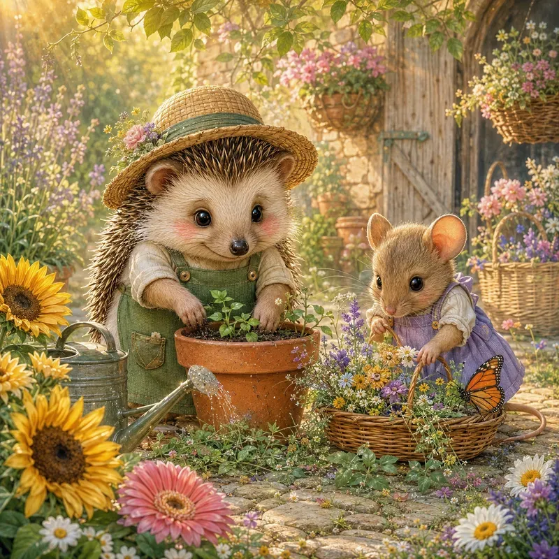 Tiny Garden Friends