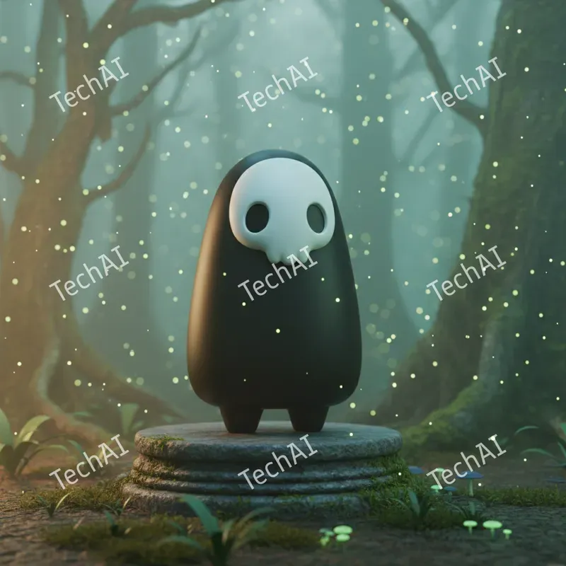 Minimalist Matte Vinyl Toy Art