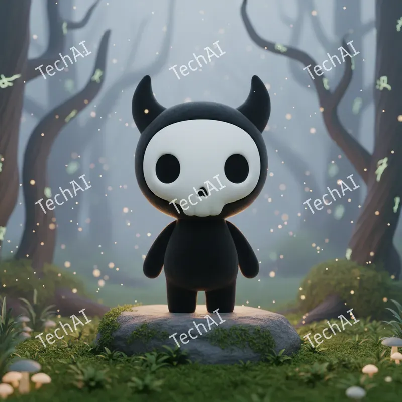 Minimalist Matte Vinyl Toy Art