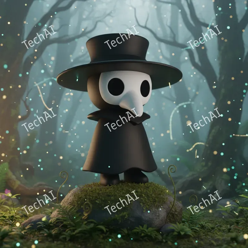 Minimalist Matte Vinyl Toy Art