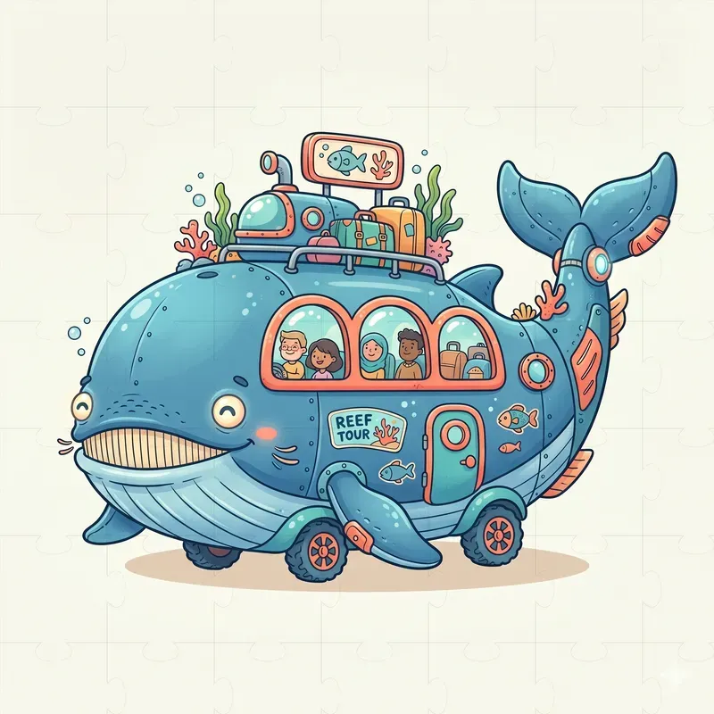 Cute Animal Vehicle Hybrids