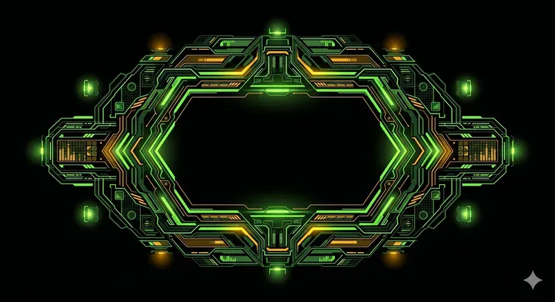 Cyberpunk UI Hud Frames