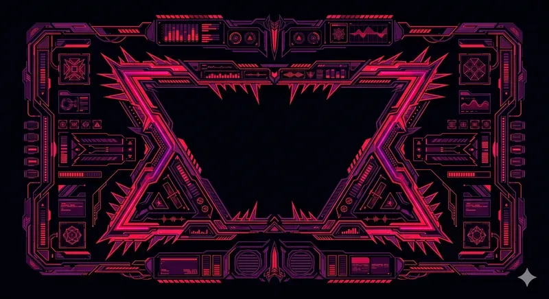 Cyberpunk UI Hud Frames