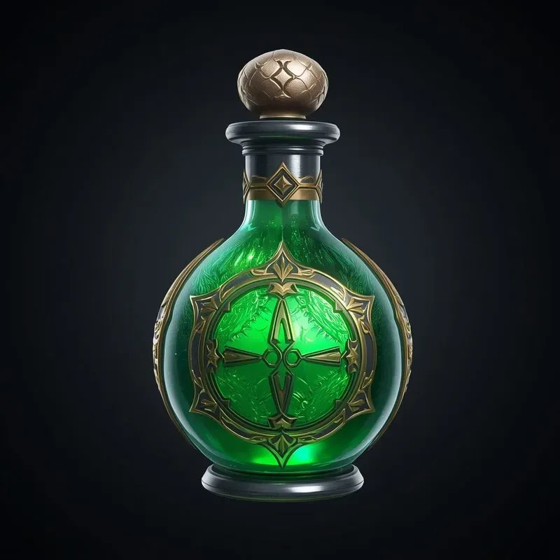3D Magic Fantasy Potions Game Assets