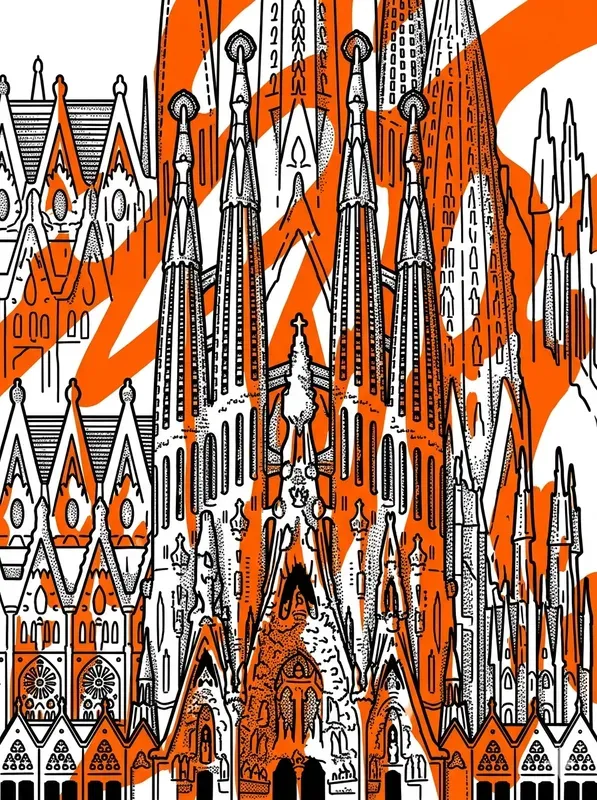 High Contrast Minimalist Travel Posters