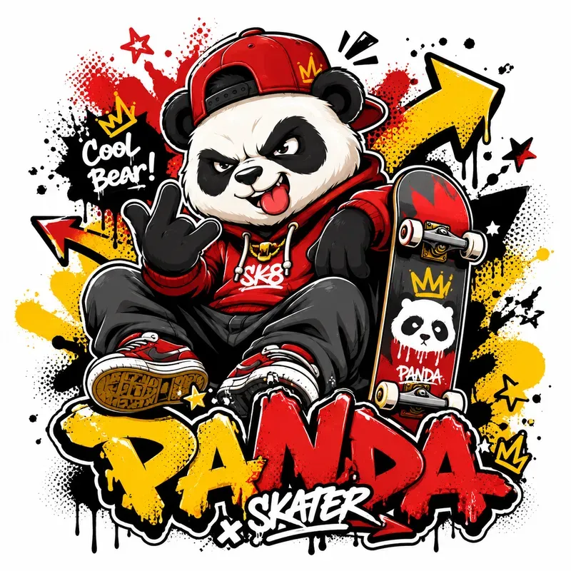 Graffiti Cartoon Mascots