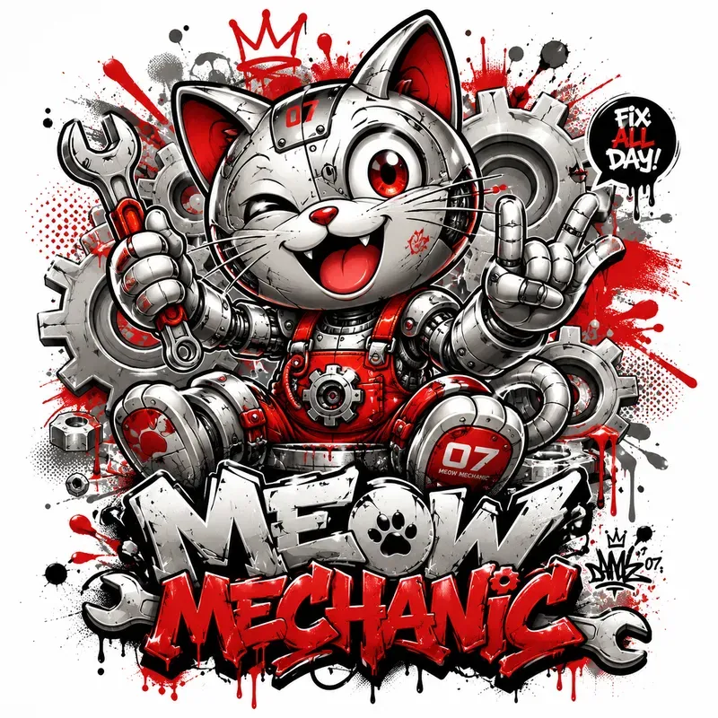 Graffiti Cartoon Mascots