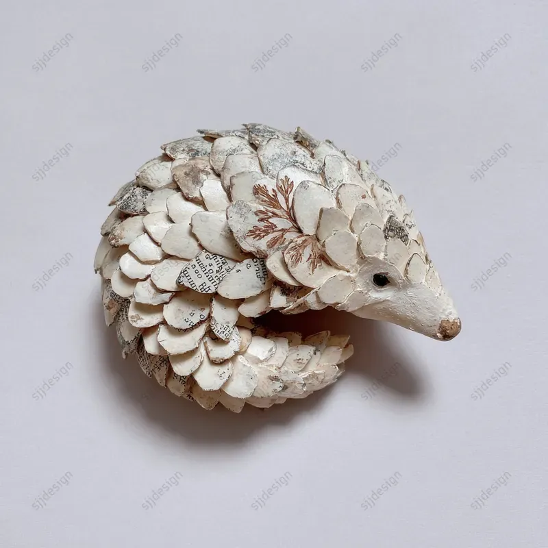 Paper Relic Sculpture Illustration Art