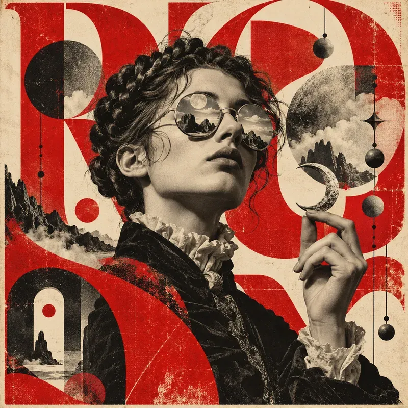 Retro Typography Portraits