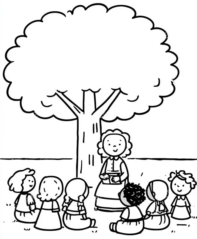 Historical Coloring Pages