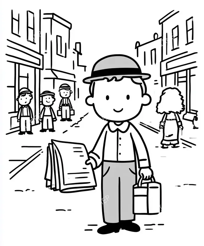 Historical Coloring Pages