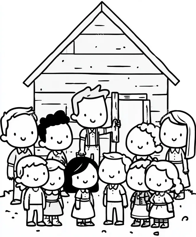 Historical Coloring Pages