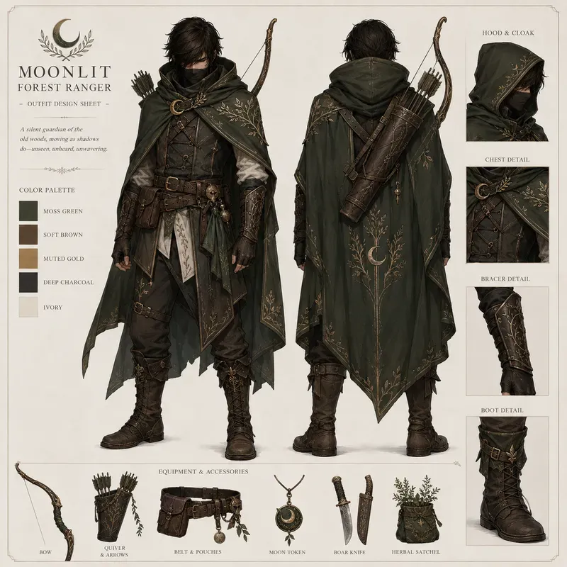 Character Outfit Designs