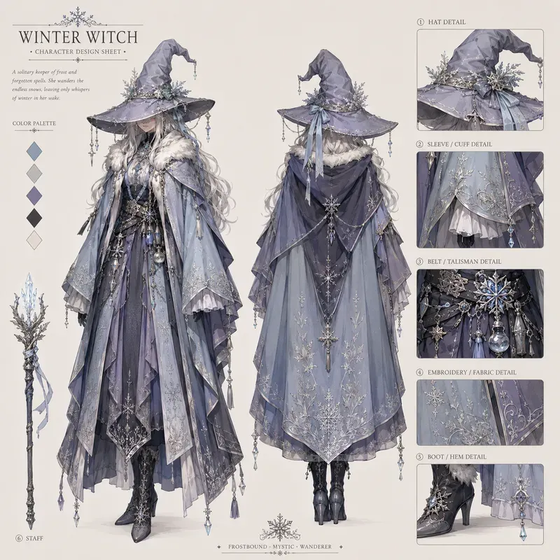 Character Outfit Designs