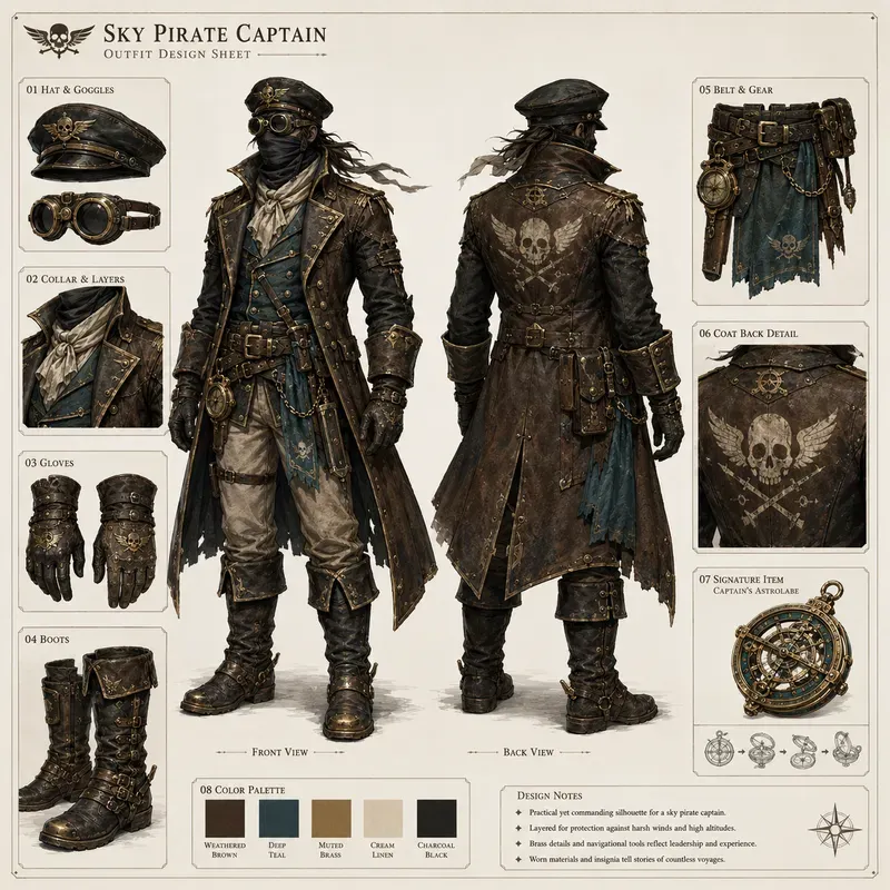 Character Outfit Designs