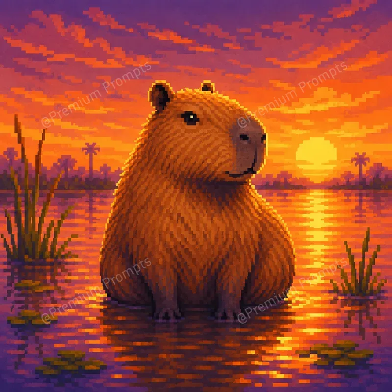 Retro 8 Bit Pixel Art Illustrations