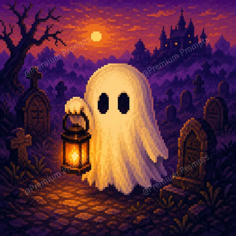 Retro 8 Bit Pixel Art Illustrations