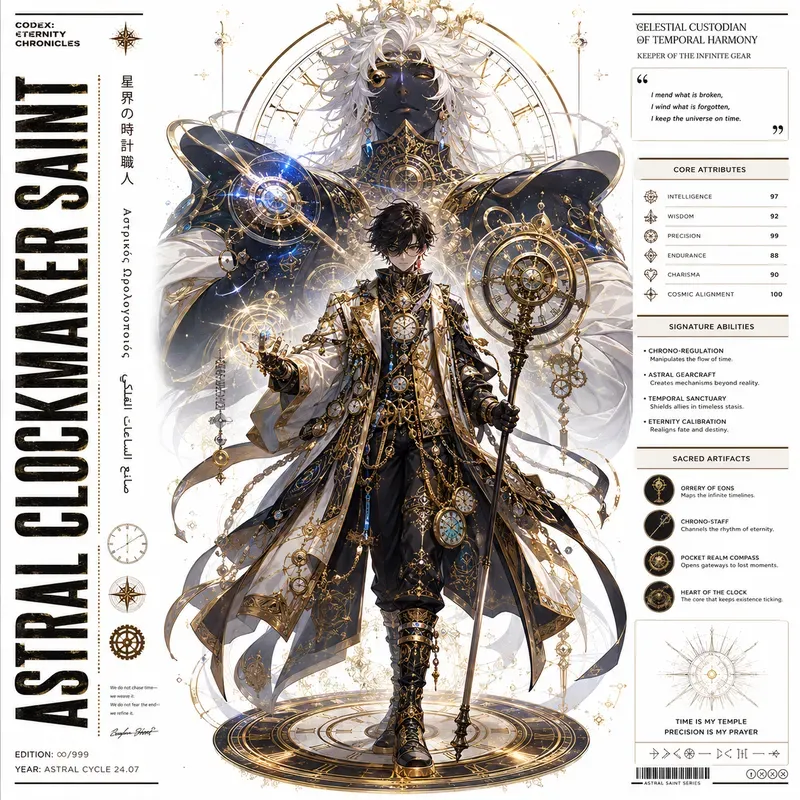 Mythic Character Codex Posters