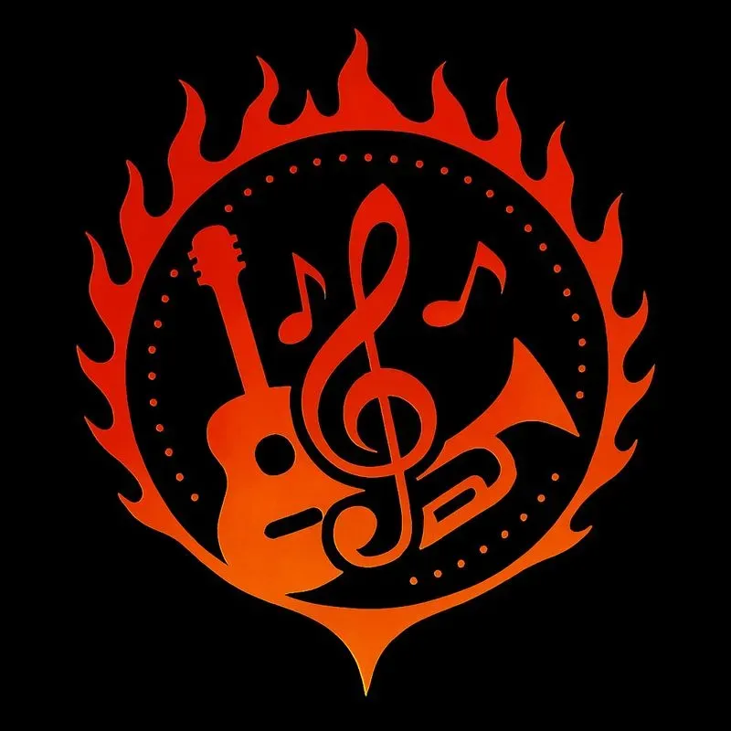 Customizable Flaming Logos