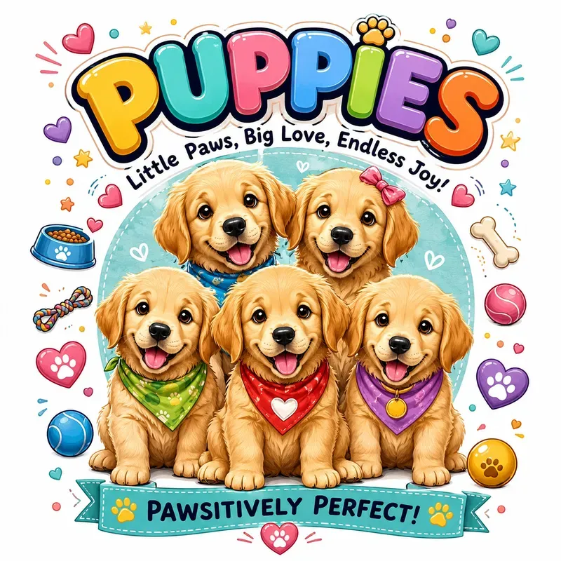 Cute Cartoon Character Posters