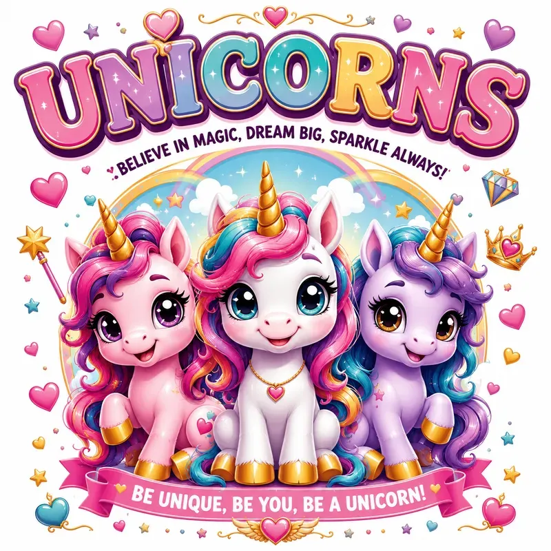 Cute Cartoon Character Posters