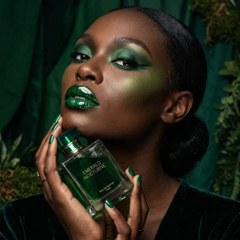 Luxury Perfume Campaigns Monochromatic