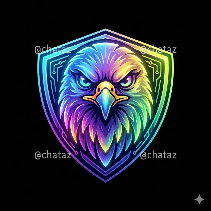 Neon Spectrum Animal Emblem Logos