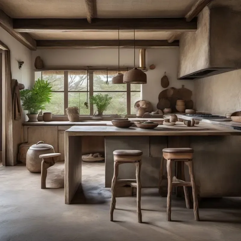 Wabi Sabi Interior Photography Sdxl