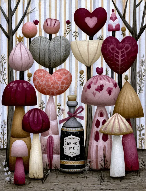 Wonderland Tea Garden Pages