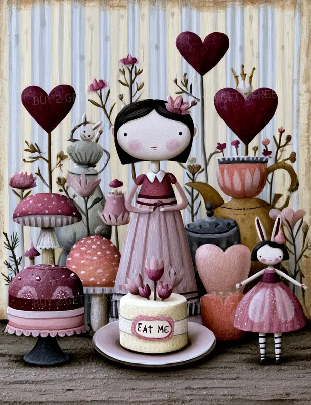 Wonderland Tea Garden Pages