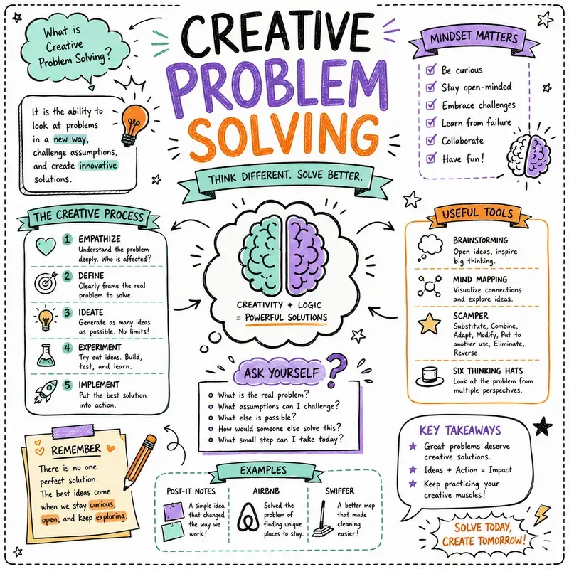 Creative Sketchnote Infographics