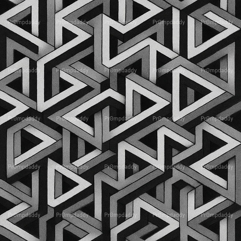 Optical Illusion Patternsblack White