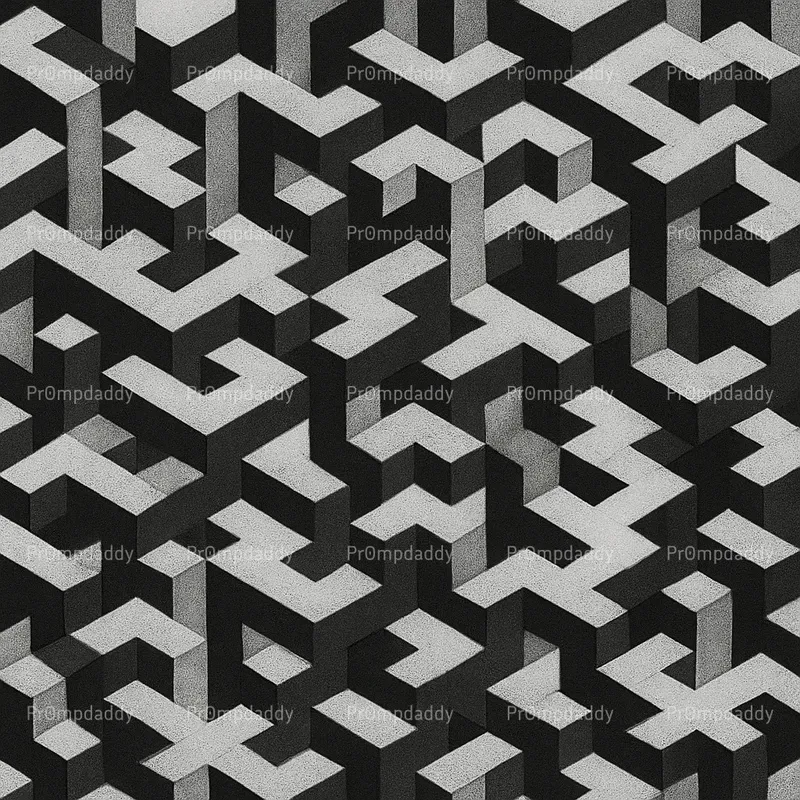 Optical Illusion Patternsblack White