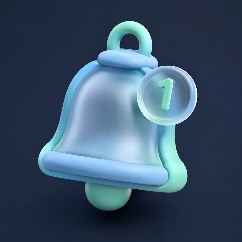 3D Clay Glass UI Icons Generator