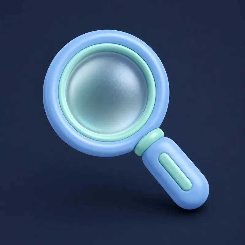 3D Clay Glass UI Icons Generator